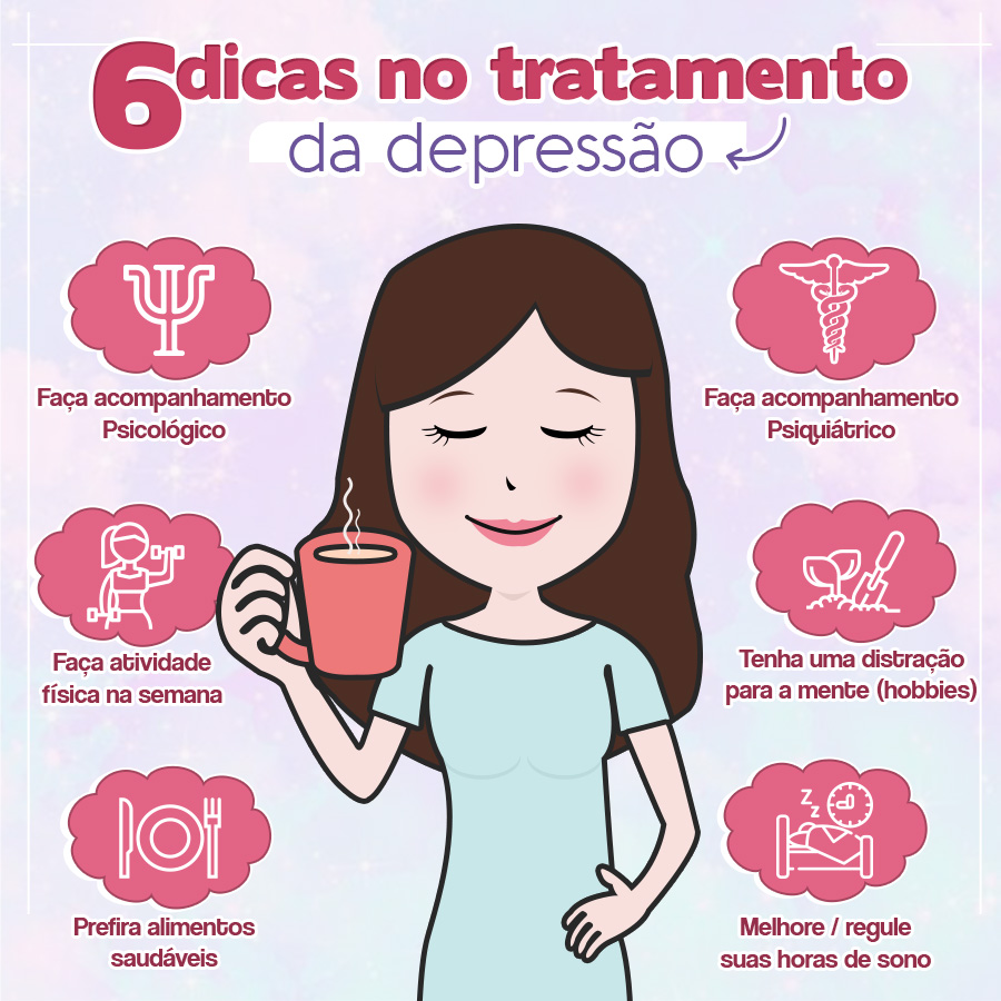 6 dicas básicas para o tratamento da depressão